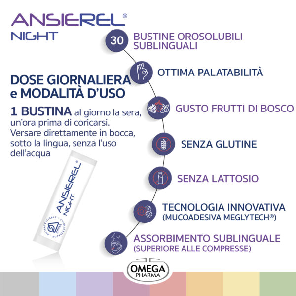 ANSIEREL NIGHT - 30 bustine orosolubili - immagine 5