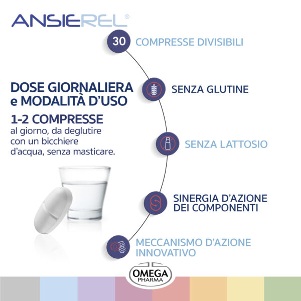 ANSIEREL - 30 compresse - immagine 5