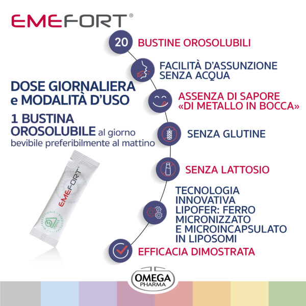 EMEFORT - 20 bustine orosolubili - immagine 5